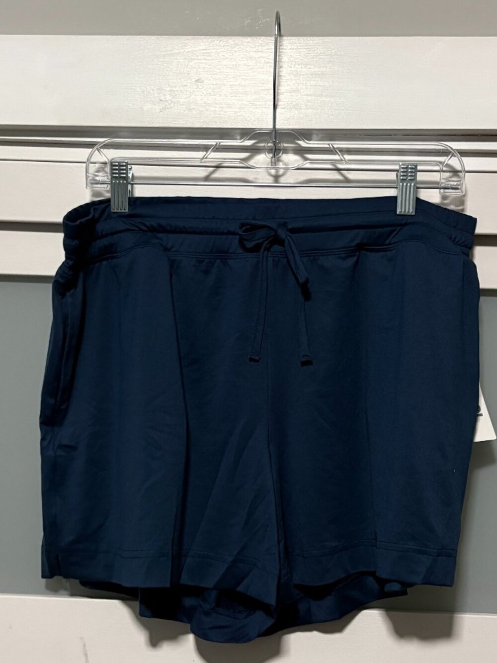32° Degrees Cool Sleepwear Sleep Shorts Navy Blue sz L NEW